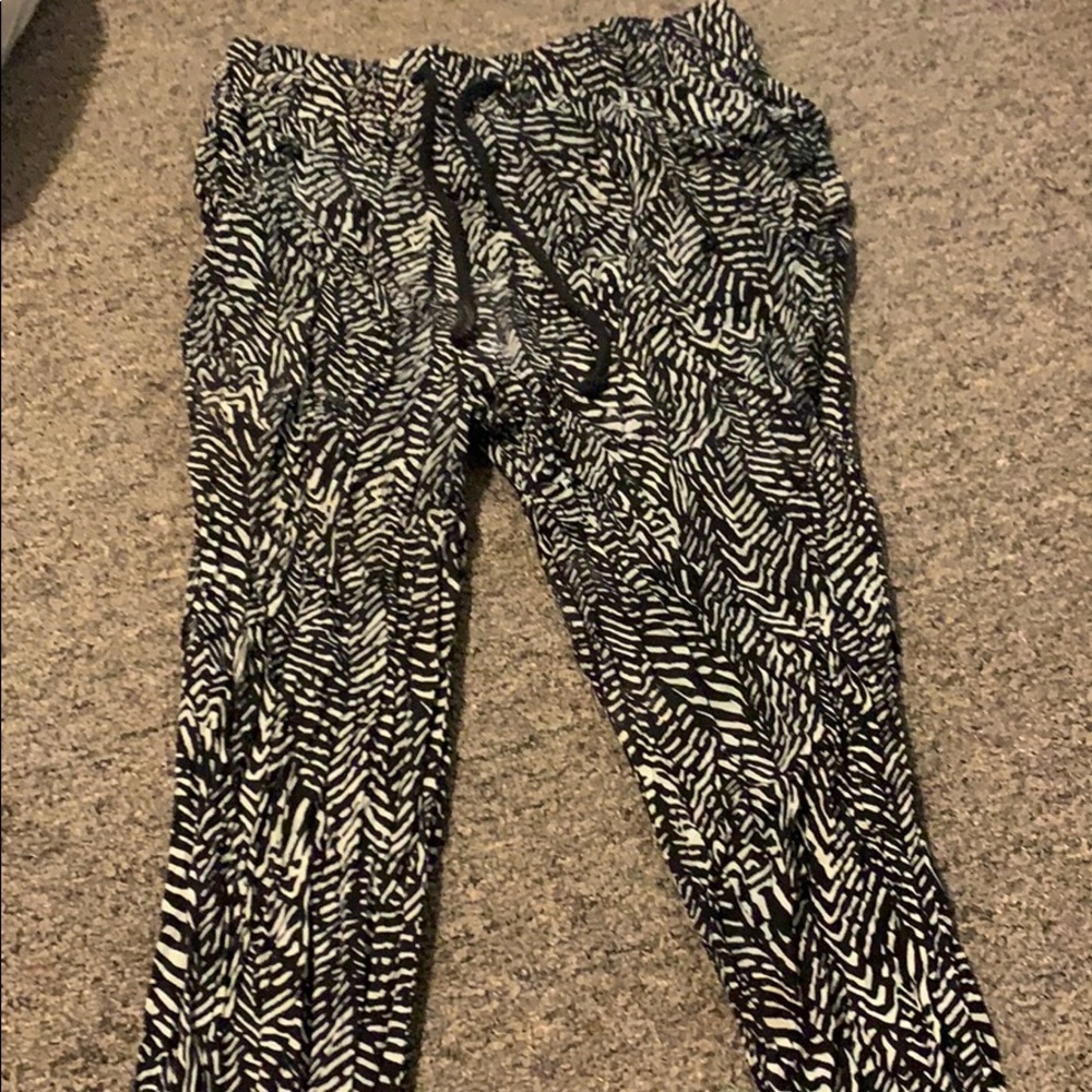 Zebra-Print Leggings